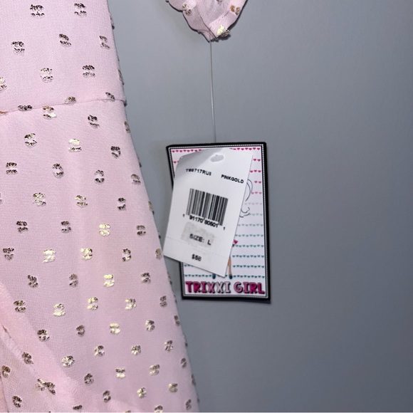 NEW Light Pink Ruffle Dress - Picture 2 of 6